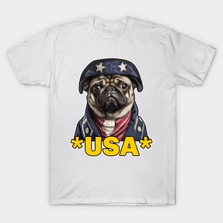 Pug USA T-Shirt